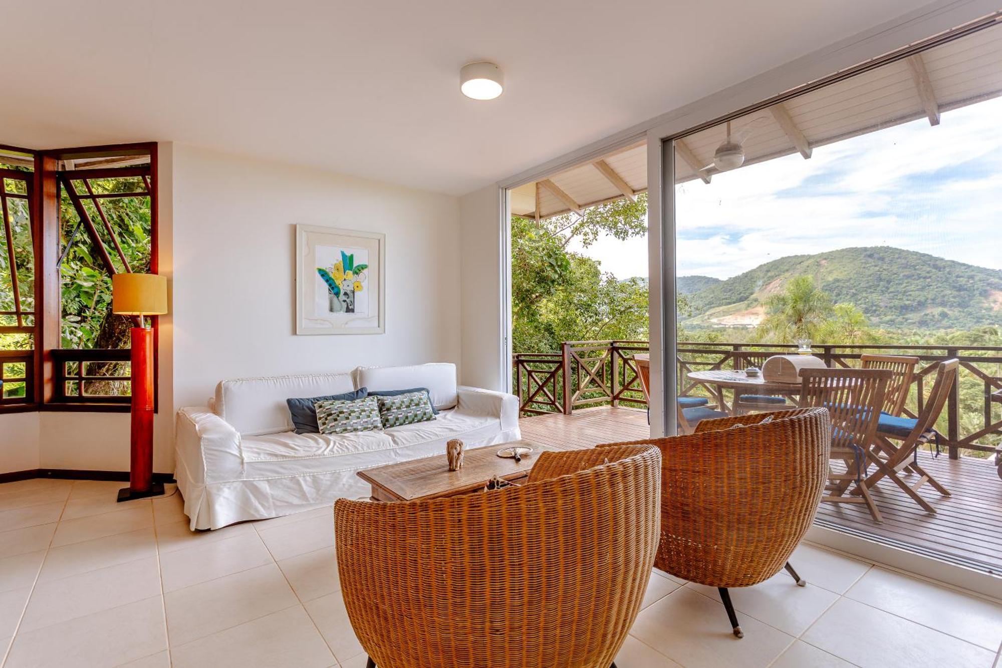 Casa Com Vista Incrivel E Jacuzzi | Brazilian Corner Villa Camburi  Bagian luar foto